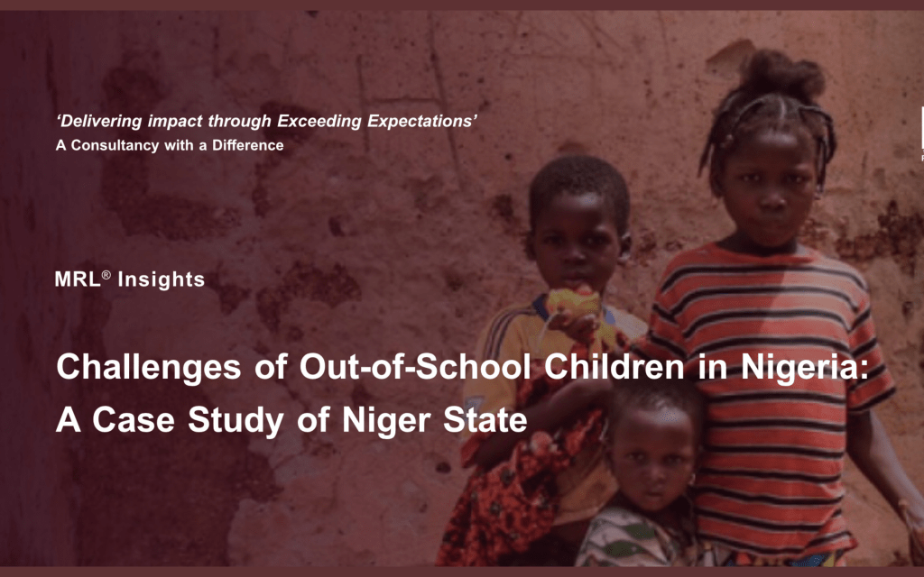 Out-of-School Children – A Case Study of Niger State Article